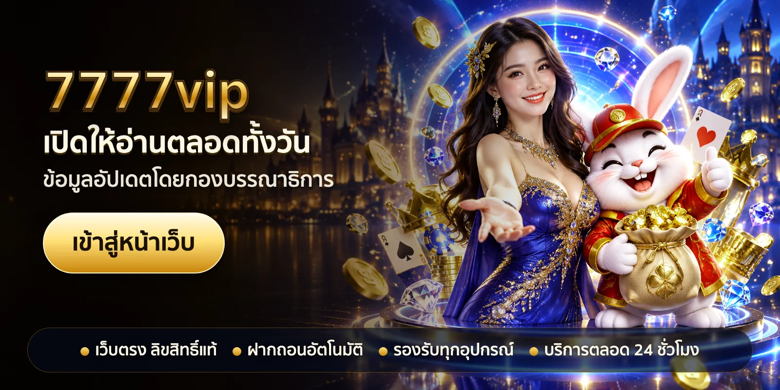 ภาพหัวเรื่องของ 7777vip ชุดที่ 3 — เปิดให้อ่านตลอดทั้งวัน